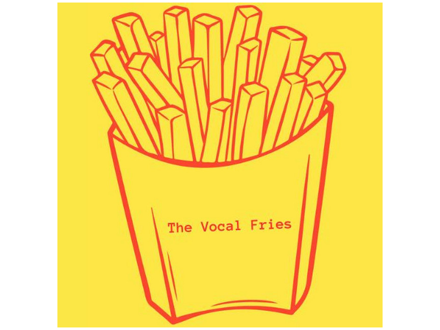 The Vocal Fries podcast logo